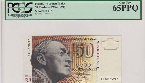 Finland, 50 Markkaa, 1986/1991, ... 