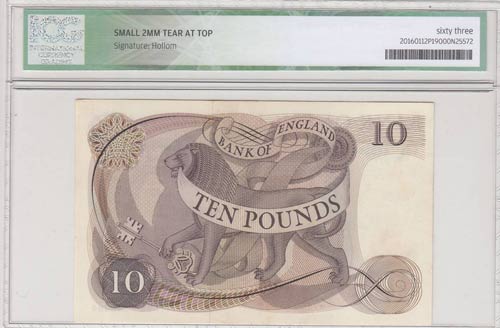 Great Britain, 10 Pounds, 1964, ... 