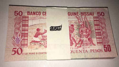 Guinea Bissau, 50 Pesos, 1990, ... 