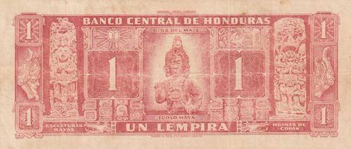 Honduras, 1 Lempira, 1961, VF, ... 