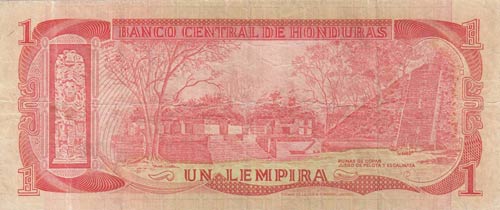 Honduras, 1 Lempira, 1974, FINE, ... 