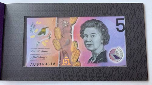 Australia, 5 Dollars,   Two ... 