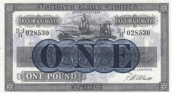 Northern Ireland, 10 Pounds, 1940, ... 