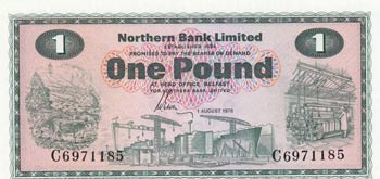 Northern Ireland, 1 Pound, 1978, ... 