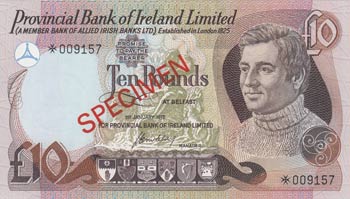 Northern Ireland, 10 Pounds, 1978, ... 
