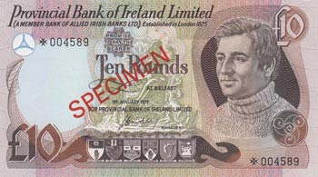 Northern Ireland, 10 Pounds, 1977, ... 