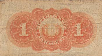 Paraguay, 1 Peso, 1916, FINE (+), ... 