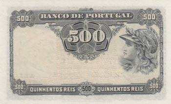 Portugal, 500 Reis, 1917, UNC, ... 