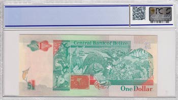 Belize, 1 Dollar, 1990, UNC, p51  ... 