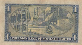 Scotland, 1 Pound, 1950, FINE, ... 