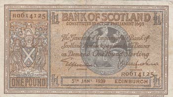 Scotland, 1939/1941, VF (+), p91b  