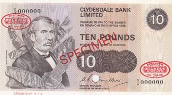 Scotland, 10 Pounds, 1972, UNC, ... 