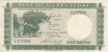 Sierra Leone, 1 Leone, 1969, VF, ... 