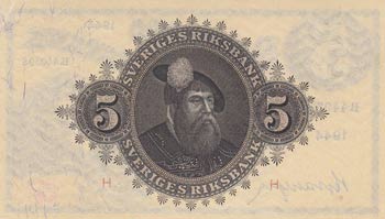 Sweden, 5 Kronor, 1944, UNC (-), ... 