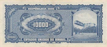 Brazil, 10.000 Cruzeiros, ... 