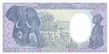 Cameroun, 1.000 Francs, 1990, UNC, ... 