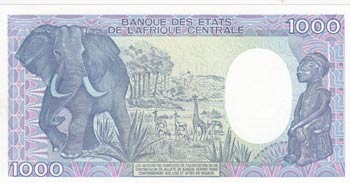 Chad, 1.000 Francs, 1989, UNC, ... 