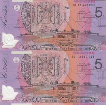 Australia, 5 Dollars, 2013, UNC, ... 