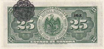 Mexico, 25 Centavos, 1915, UNC, ... 
