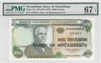 Mozambique, 1.000 Escudos, 1976, ... 