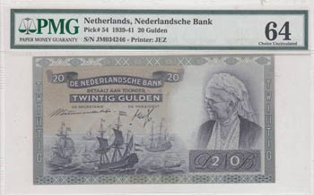 Netherlands, 20 Gulden, 1939-41, ... 
