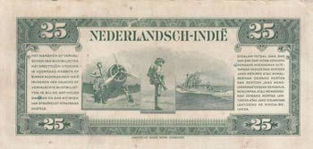 Netherlands Indies, 25 Gulden, ... 