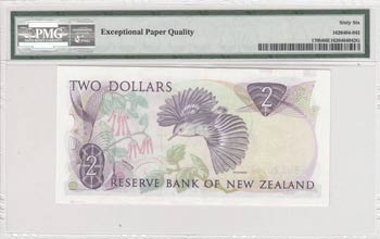 New Zealand, 2 Dollars, 1985-1989, ... 
