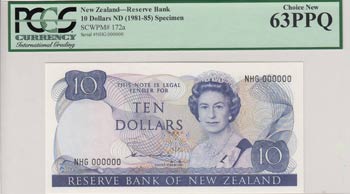 New Zealand, 5 Dollars, 1981/1985, ... 