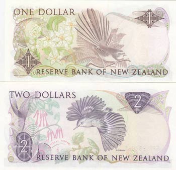 New Zealand, 1-2 Dollars, ... 