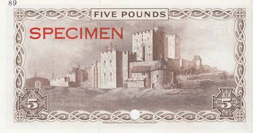 Isle of Man, 5 Pounds, 1972, ... 