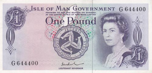 Isle of Man, 1 Pound, 1972, UNC ... 