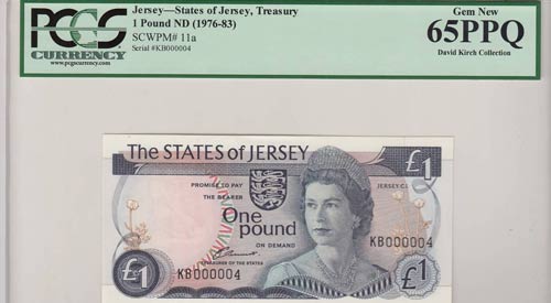 Jersey, 1 Pound, 1976-83, UNC,p11a