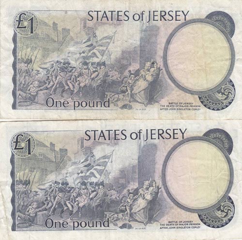 Jersey, 1 Pound, 1976, VF ... 