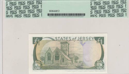 Jersey, 1 Pound, 1989, UNC,p15a, ... 
