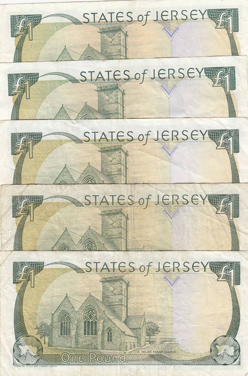 Jersey, 1 Pound, 1989/2000, VF,p16 ... 