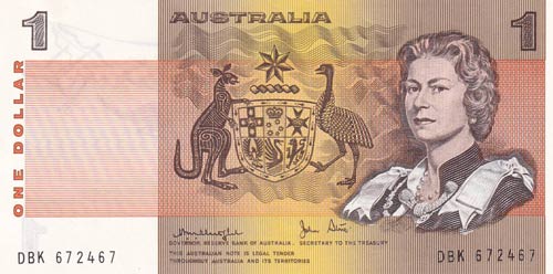 Australia, 1 Dollar, 1977, UNC,p42c