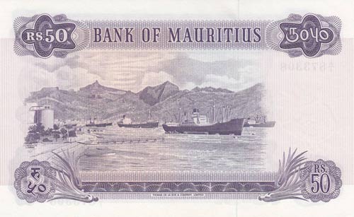 Mauritius, 50 Rupees, 1967, ... 