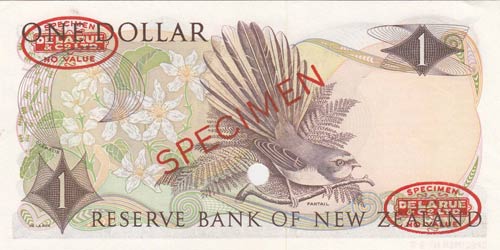 New Zealand, 1 Dollar, 1967, ... 