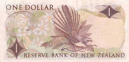 New Zealand, 1 Dollar, 1975, ... 