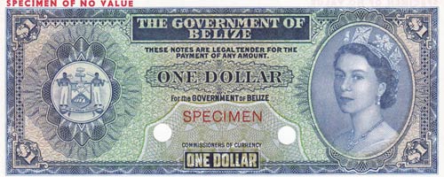 Belize, 1 Dollar, 1974, UNC,p33as, ... 
