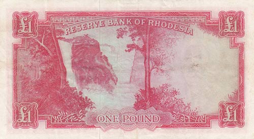 Rhodesia, 1 Pound, 1964, XF,p25a