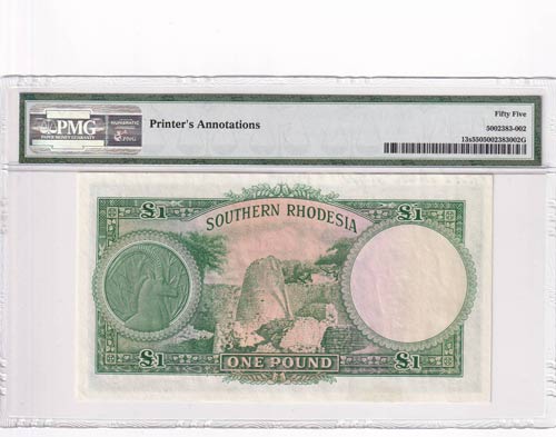 Southern Rhodesia, 1 Pound, 1952, ... 