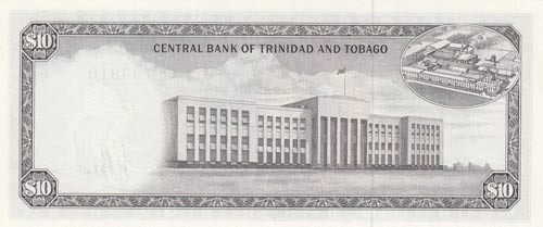 Trinidad & Tobago, 10 Dollars, ... 