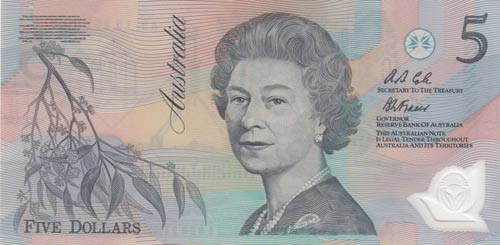 Australia, 5 Dollars, 1992, ... 