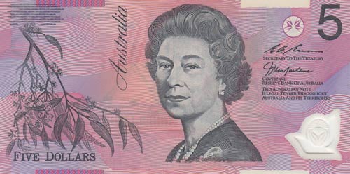Australia, 5 Dollars, 1997, ... 