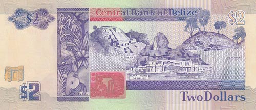 Belize, 2 Dollars, 1990, UNC,p52a