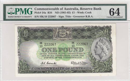 Australia, 1 Pound, 1961-65, ... 