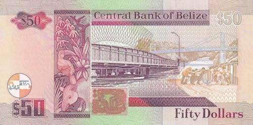 Belize, 50 Dollars, 1997, UNC,p64a