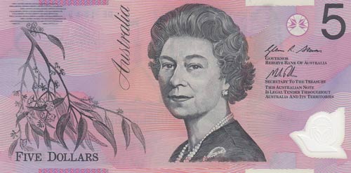 Australia, 5 Dollars, 2013, ... 