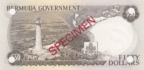 Bermuda, 50 Dollars, 1970, ... 